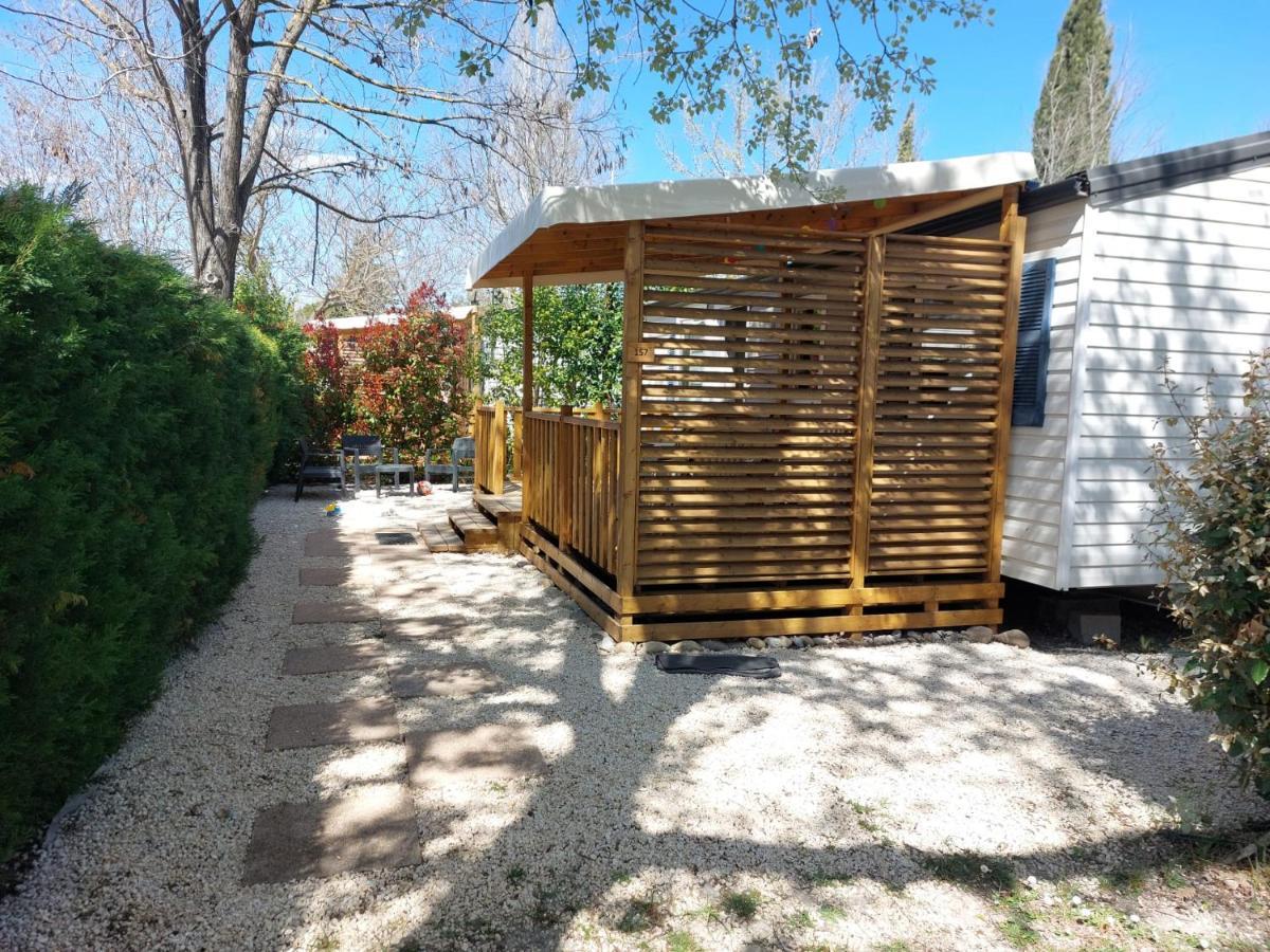 Mobil Home Tout Confort 6 Personnes Climatise Au Pied Du Luberon La Roque-d'Antheron Ngoại thất bức ảnh